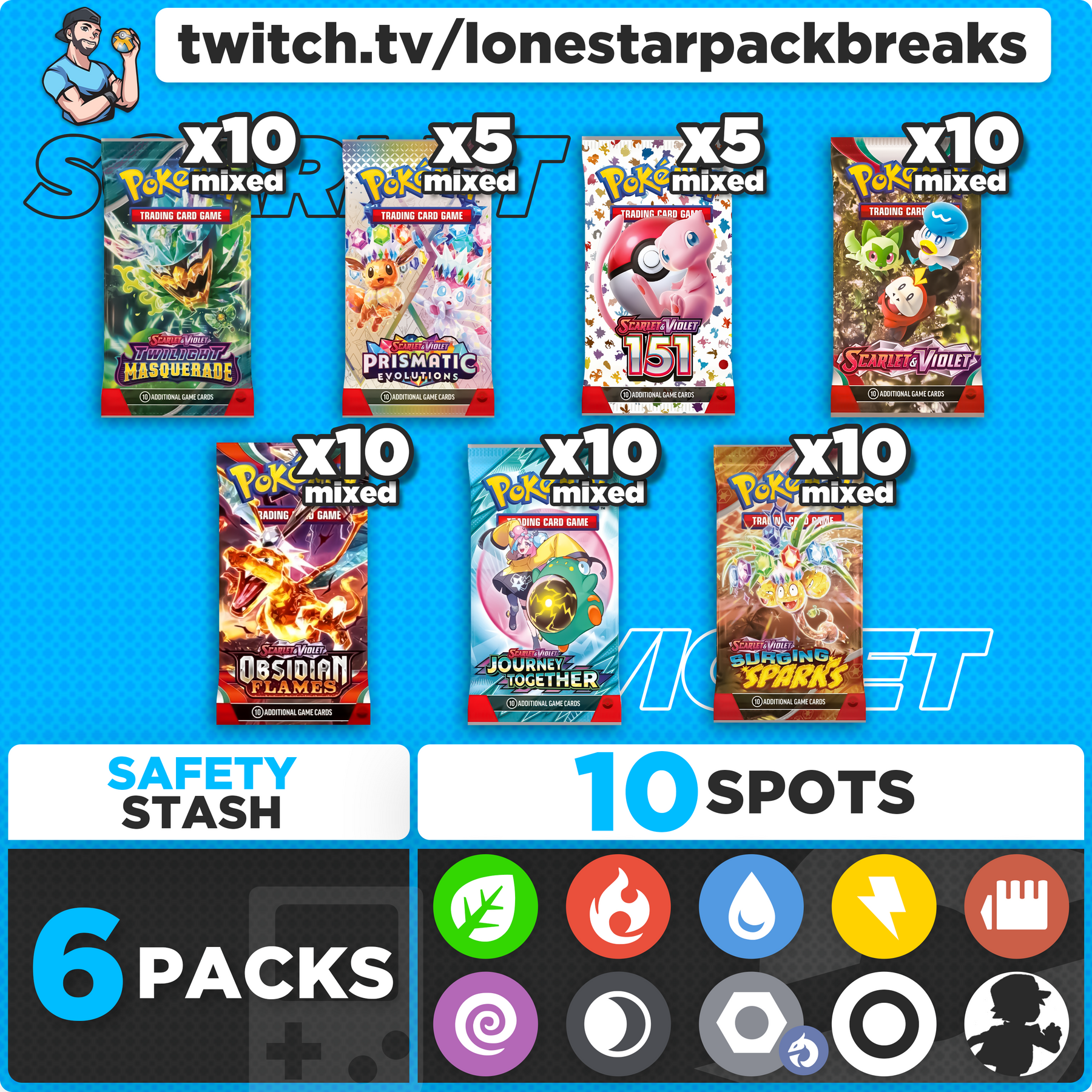 Break #19 Journey Together Mixer 10 type Wed April 16th 6PM CST