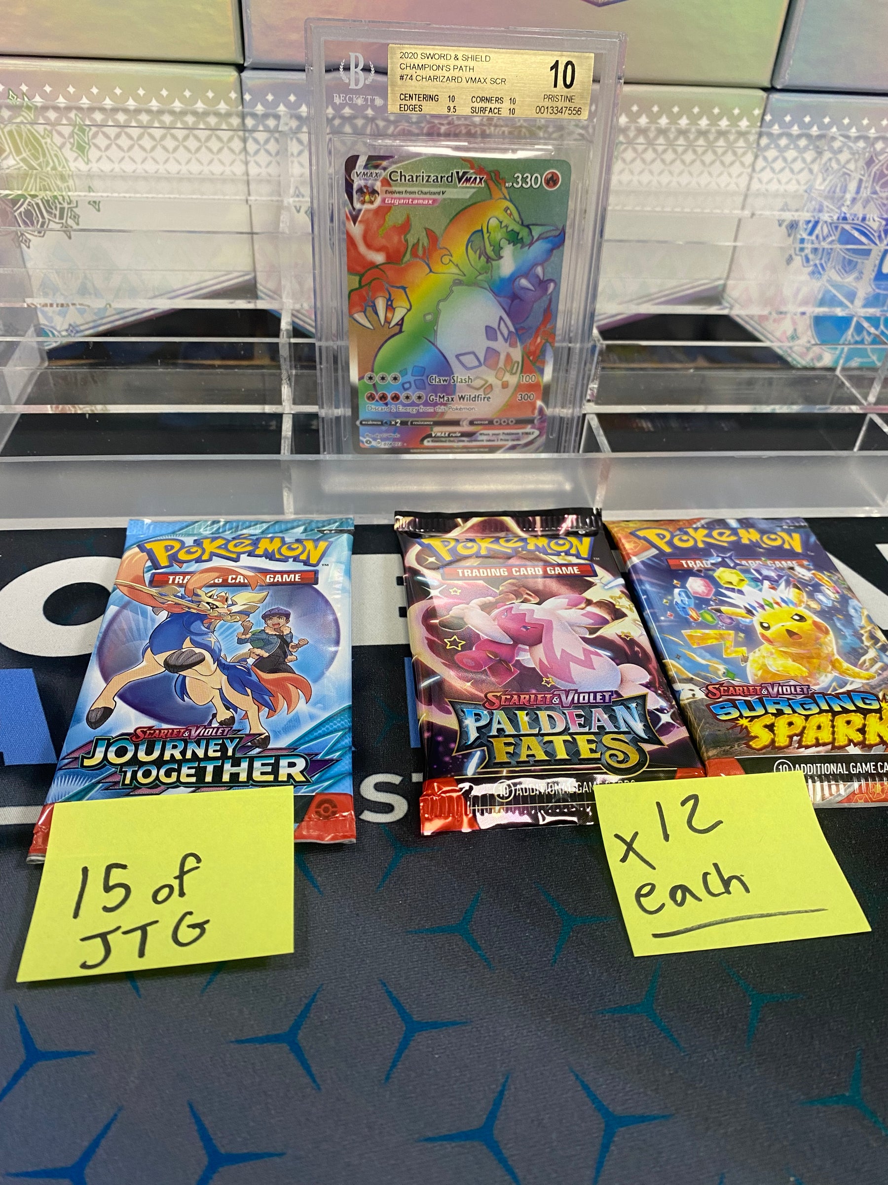 Break #16 BGS Charizard Mixer 10 type + Randomized Items Fri April 11th 6PM CST