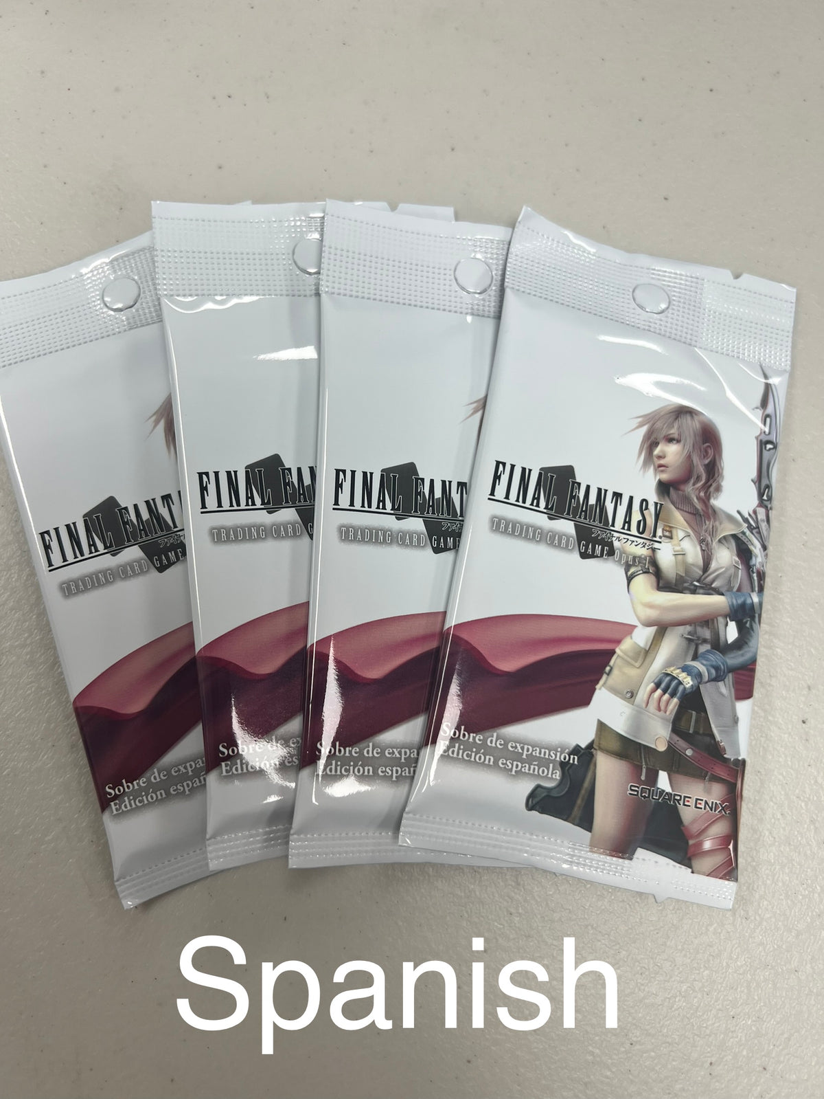 Personal Break Final Fantasy Opus I Spanish OPUSISP 4 Pks