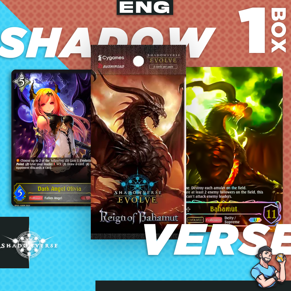 Personal Break ShadowVerse Reign of Bahamut Booster Box SVROB 16 Pks