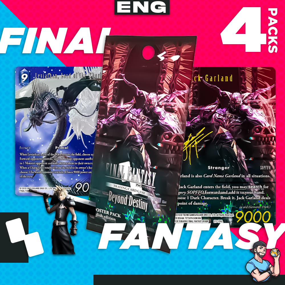 Personal Break Final Fantasy Beyond Destiny FFBD 4 Pks