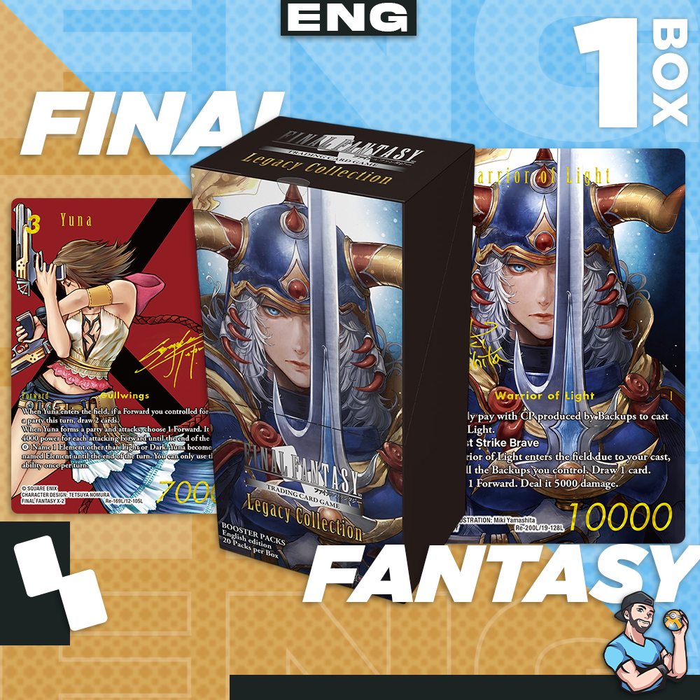 Personal Break Final Fantasy Legacy Collection Box FFLEG 20 Pks