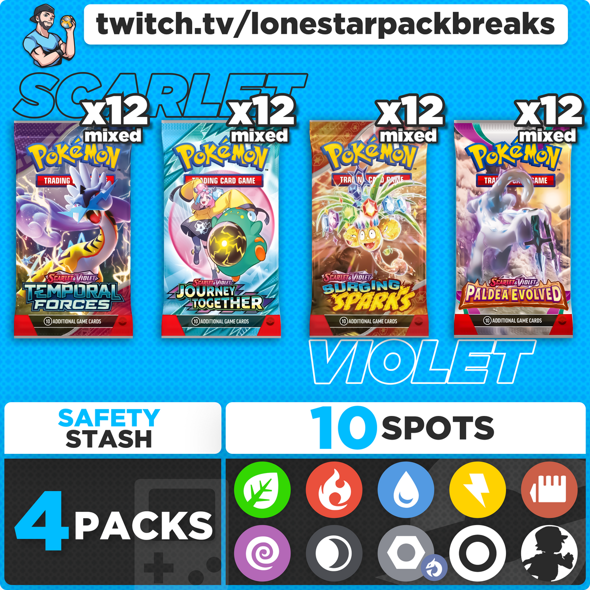 Break #21 Journey Together Mixer 10 type Thurs April 17th 6PM CST