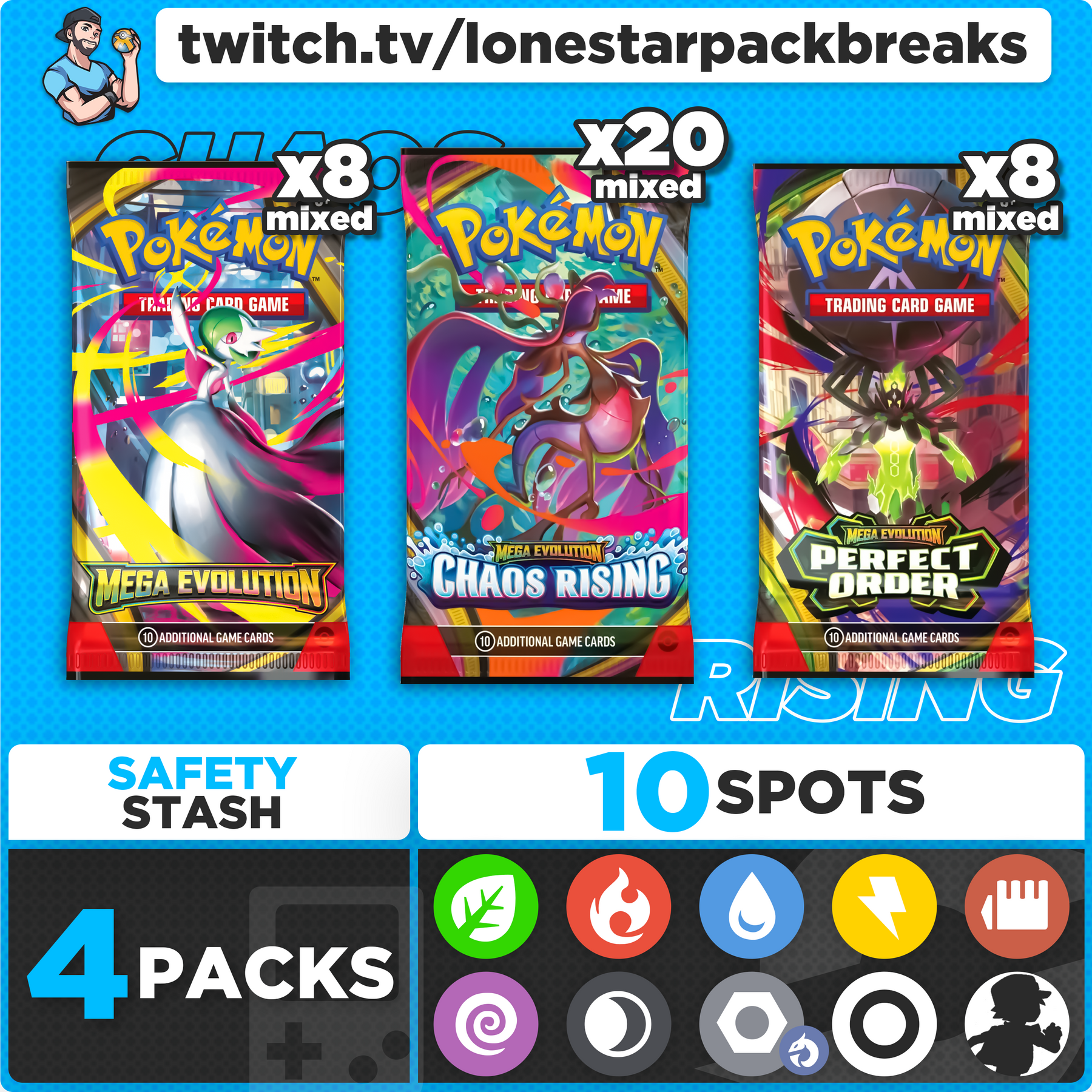 Break #1 Chaos Rising Mixer 10 type Wed June 17th 7PM CST