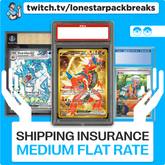 Shipping Insurance-Medium Flate Rate (up to 30 breaks or 20 slabs)