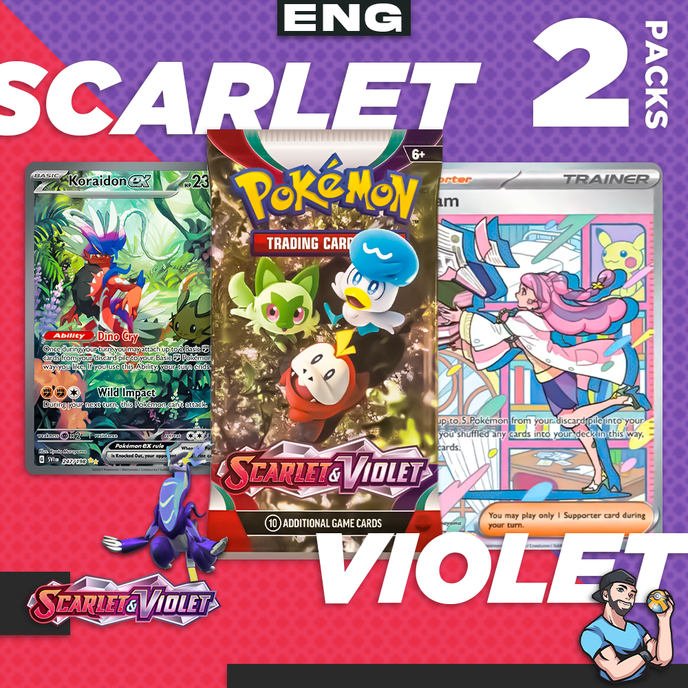 Personal Break Scarlet and Violet Base SCVI 2 Pks